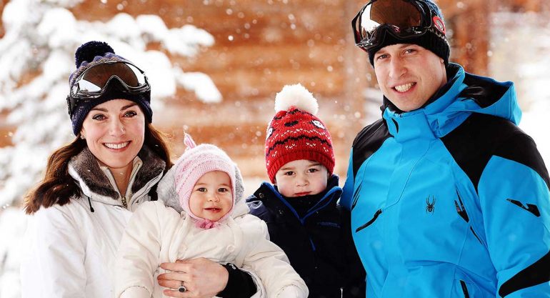 ¡Los Duques de Cambridge y sus vacaciones en la nieve!