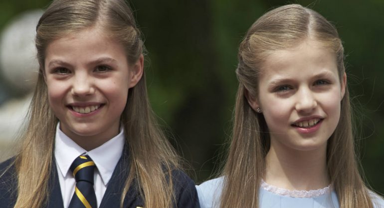 ¿Qué comen la princesa Sofía y la infanta Leonor en la escuela?