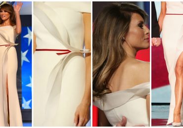 ¿Qué usó Melania Trump en su primer baile como Primera Dama?