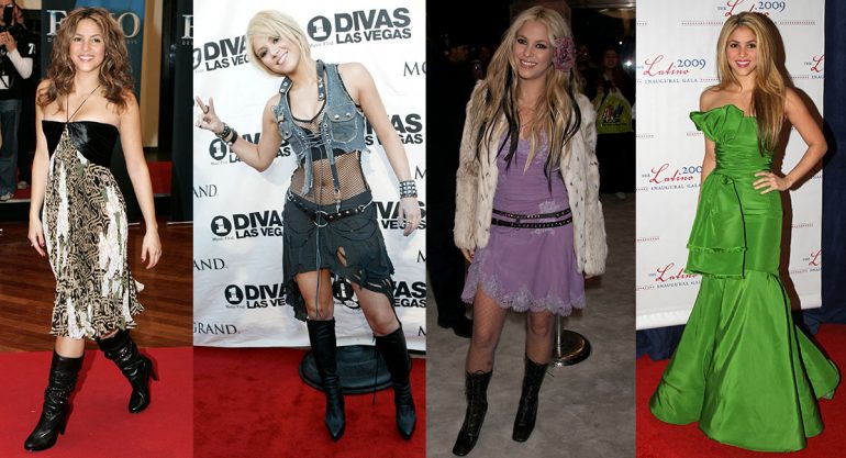 10 looks más criticados de Shakira