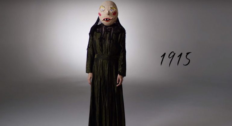 100 años de cambios del disfraz de Halloween
