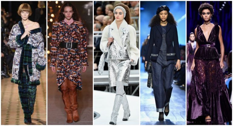 5 tendencias para invierno que nos dejó la Paris Fashion Week