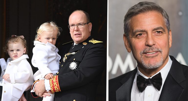 Alberto de Mónaco aconseja a George Clooney sobre ser padre de gemelos