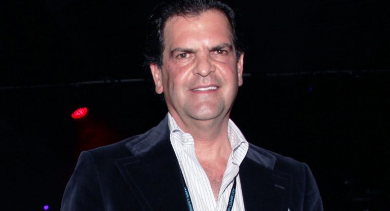 Alejandro Baillères en la fiesta Amber Lounge de la Fórmula 1