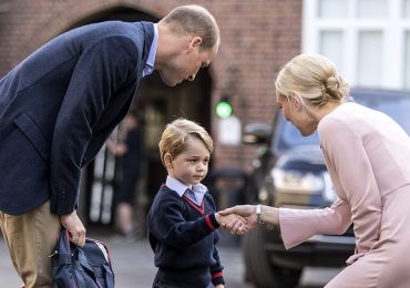 Así fue el primer día de clases del príncipe George