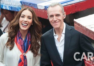 Carolina Morán y Heriberto Murrieta en la Plaza de Toros