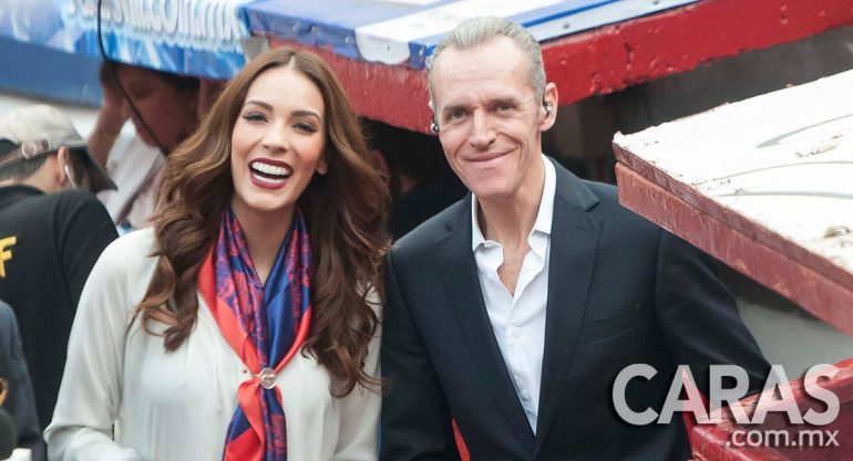 Carolina Morán y Heriberto Murrieta en la Plaza de Toros