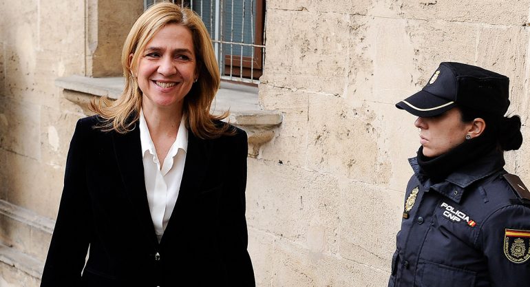 Cristina de Borbón sí será juzgada por dos delitos fiscales