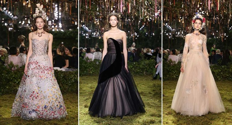 El Haute Couture de cuento de hadas de Dior