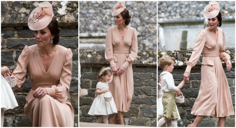 El elegante estilo de Kate en la boda de su hermana Pippa