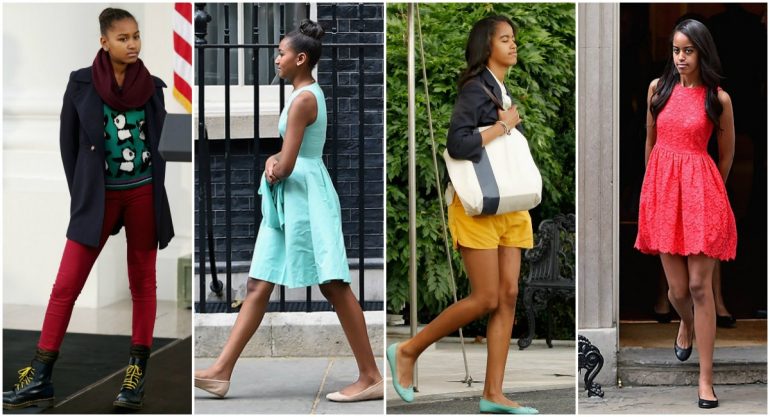 El estilo de Malia y Sasha Obama