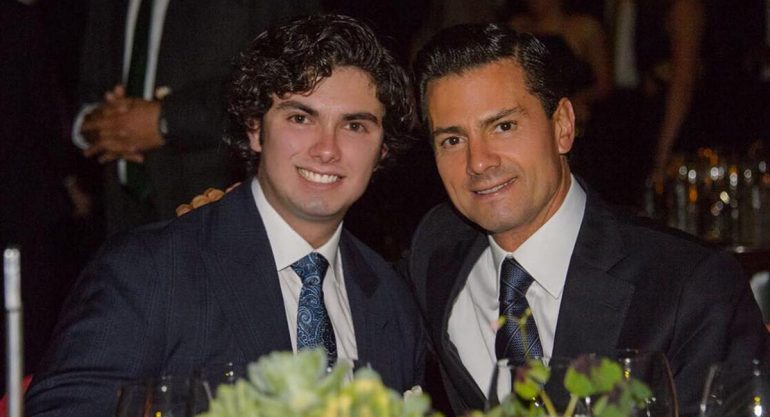 El mensaje de Peña Nieto a su hijo Alejandro en su cumpleaños