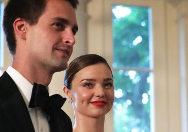 Evan Spiegel y Miranda Kerr ya son marido y mujer