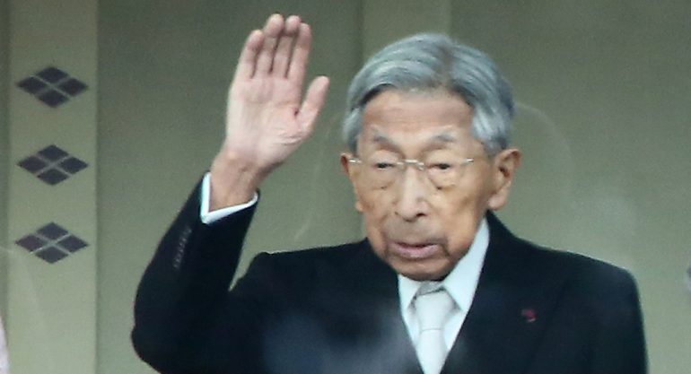 Fallece el príncipe japonés Takahito de Mikasa