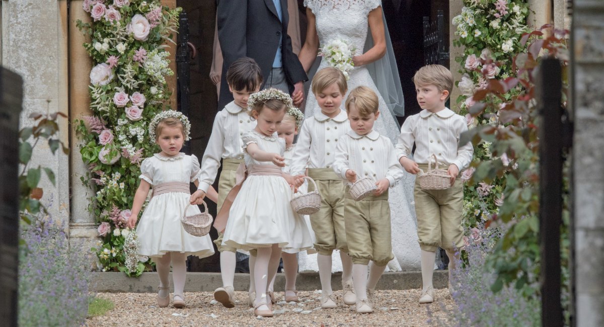 George y Charlotte serán los pajes en la boda de su tío Harry