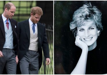 Harry y William recuerdan a Lady Di en ceremonia íntima