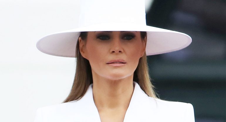 Hospitalizan a Melania Trump