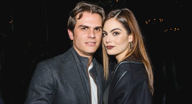 Juan Carlos Valladares y Ximena Navarrete en la exclusiva fiesta de Maestro Dobel-Telcel