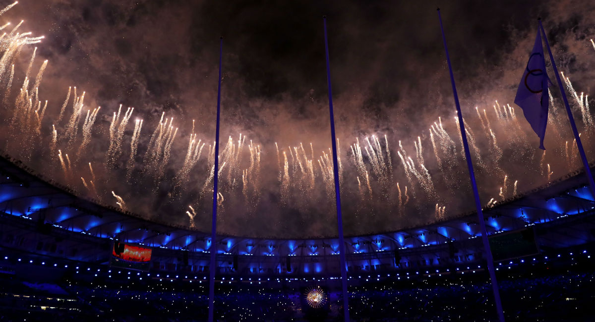 La ceremonia de clausura de los Juegos Olímpicos