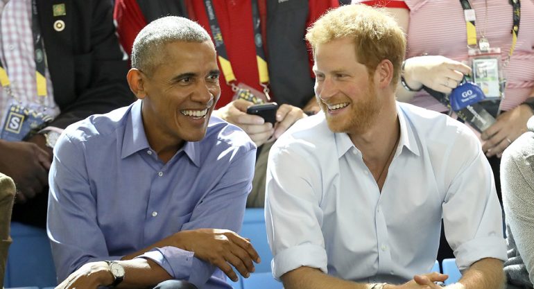 La pregunta de Obama a Harry sobre Meghan Markle