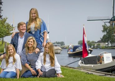 La sesión de fotos de verano de la familia real de Holanda