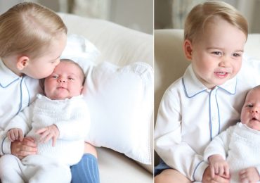 Las fotos más tiernas de la princesa Charlotte y el príncipe George