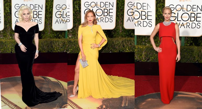 Las mejor vestidas de los Golden Globes 2016