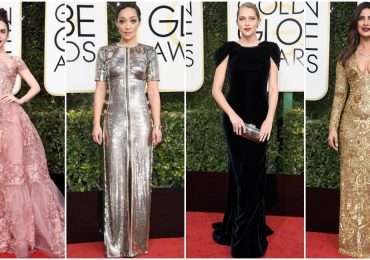 Las mejor vestidas de los Golden Globes 2017