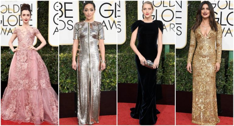 Las mejor vestidas de los Golden Globes 2017