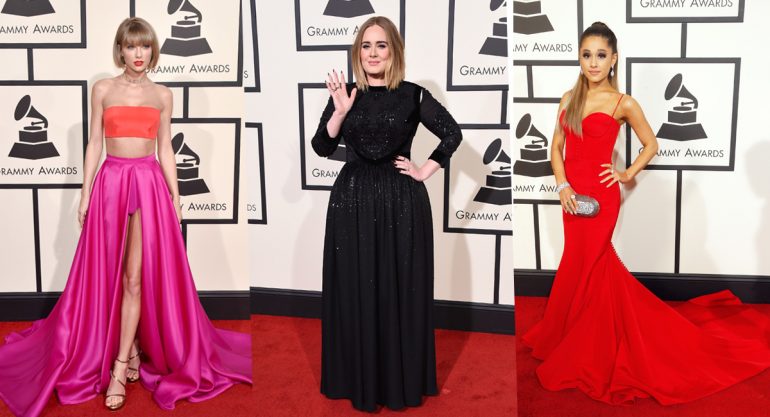 Las mejor vestidas de los Grammy Awards 2016