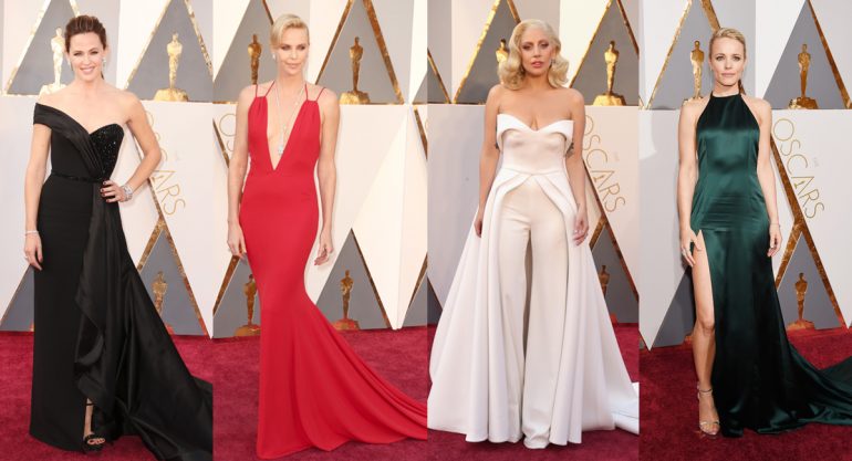 Las mejor vestidas de los Oscar Awards 2016