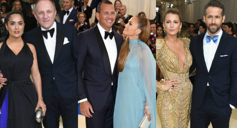 Las parejas de la Gala Met 2017