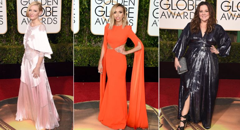 Las peor vestidas de los Golden Globes 2016