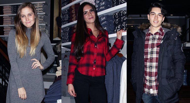 Las "teen stars" del momento apadrinan una tienda de ropa