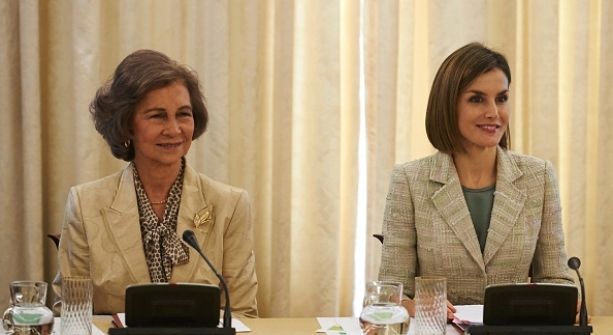 Letizia sustituye a DoÃ±a SofÃ­a en la FAD