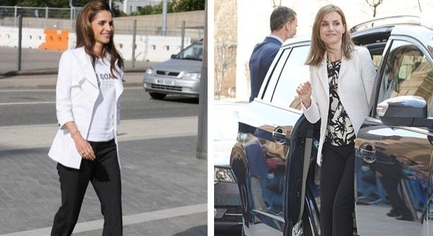 Letizia y Rania: las reinas `twins´ en estilo