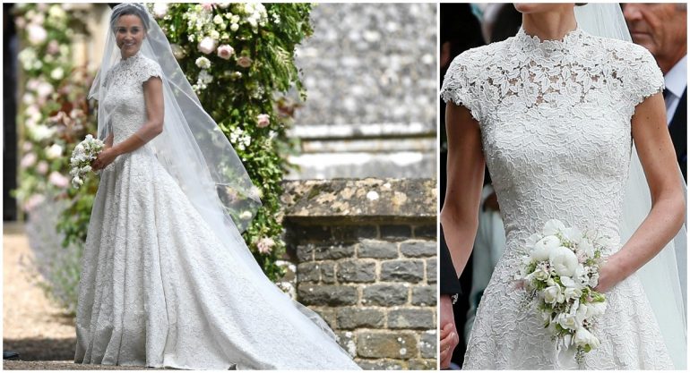 Los detalles del vestido de novia de Pippa Middleton
