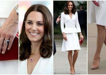 Los looks de Kate Middleton en su visita a Polonia y Alemania