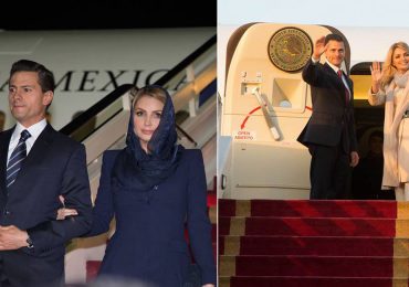 Los outfits de Angélica Rivera en Medio Oriente
