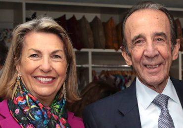 Marie Thérèse y Manuel Arango en la inauguración del MAP Polanco