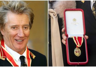 Príncipe William nombra Sir a Rod Stewart