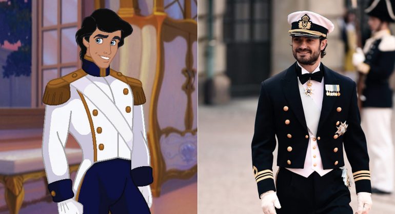 Príncipes de Disney vs Príncipes reales