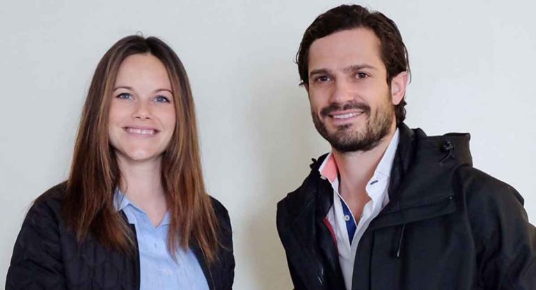 Presentan al bebé de Sofía y Carlos Felipe de Suecia