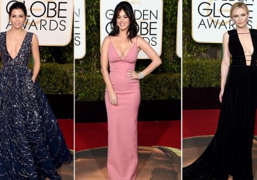 Reveladores escotes en los Golden Globes 2016
