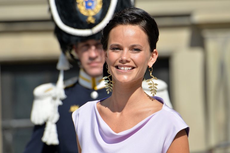 Sofia Hellqvist en su primer evento como princesa