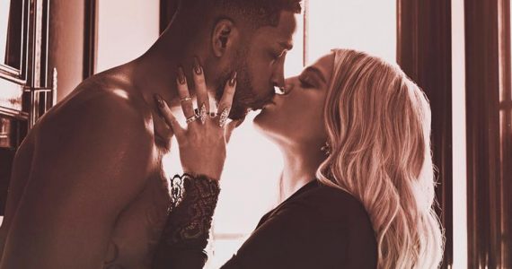 Khloe Kardashian y Tristan Thompson