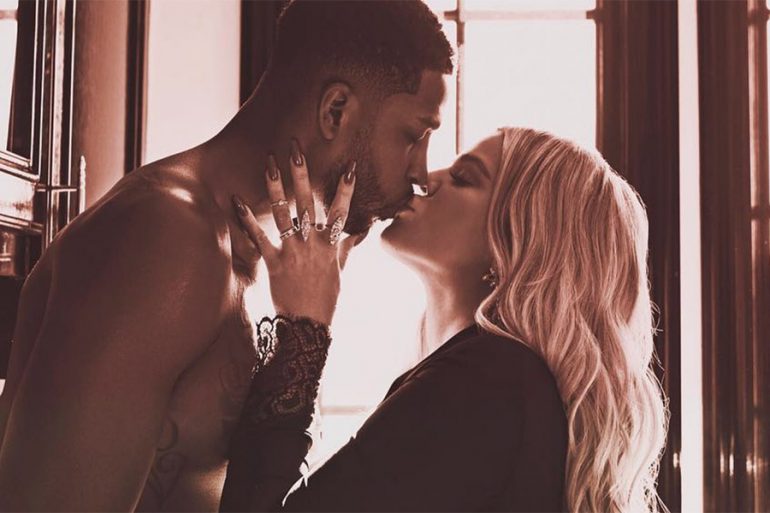 Khloe Kardashian y Tristan Thompson