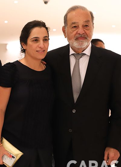 Soumaya Slim y Carlos Slim