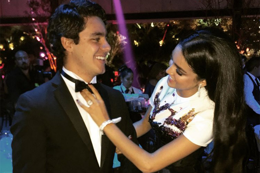 Alejandra Capetillo y su hermano Eduardo