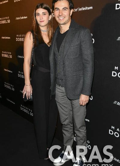 checo Pérez y carola